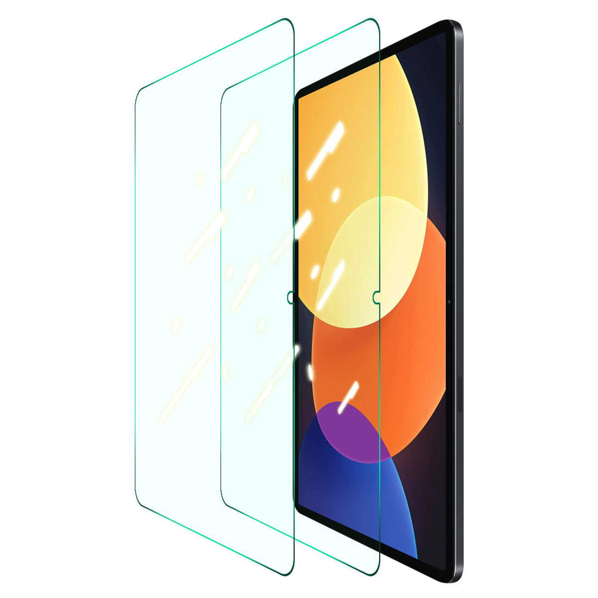ENKAY HAT PRINCE 2Pcs Tempered Glass Film for Xiaomi Pad 5 Pro 12.4 (2022) Anti-explosion 9H 2.5D Arc Edge 0.33mm HD Clear Screen Protector ENKAY HAT PRINCE 2Pcs Tempered Glass Film for Xiaomi Pad 5 Pro 12.4 (2022) Anti-explosion 9H 2.5D Arc Edge 0.33mm HD Clear Screen Protector